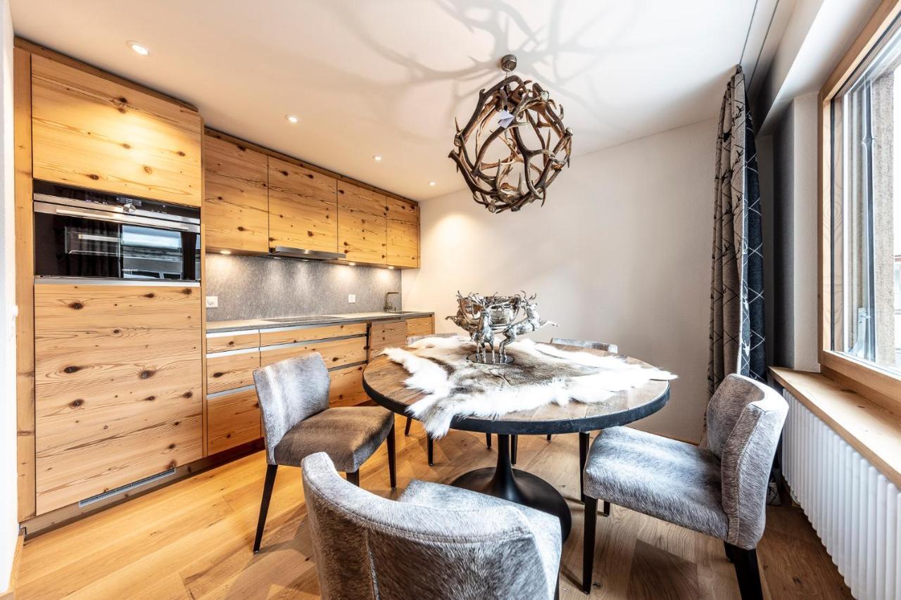 Unique Alpic Style Apartment In The Heart Of 达沃斯 外观 照片